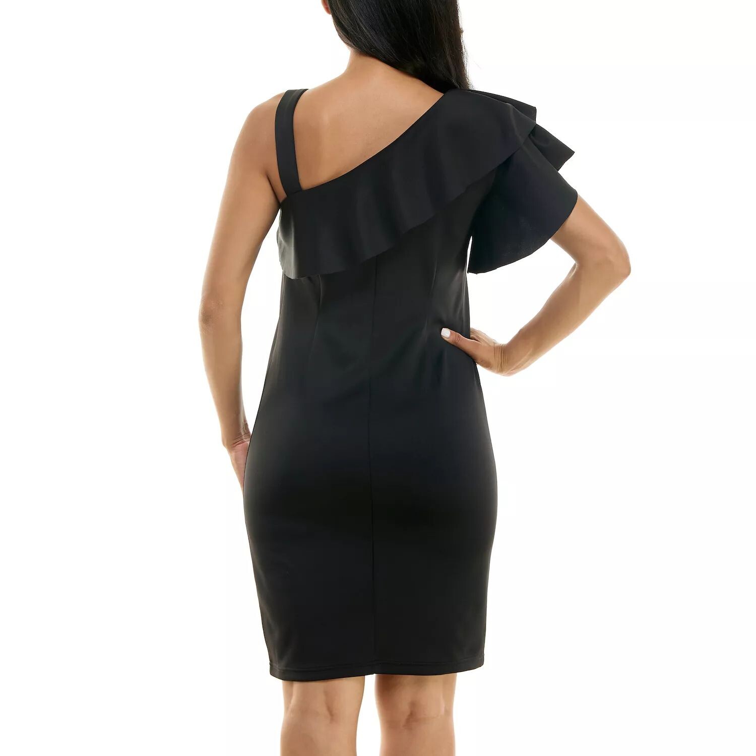 Женское платье с рюшами на одно плечо Nina Leonard Nina Leonard, черный
Женское платье с рюшами на одно плечо Nina Leonard Nina Leonard, черный