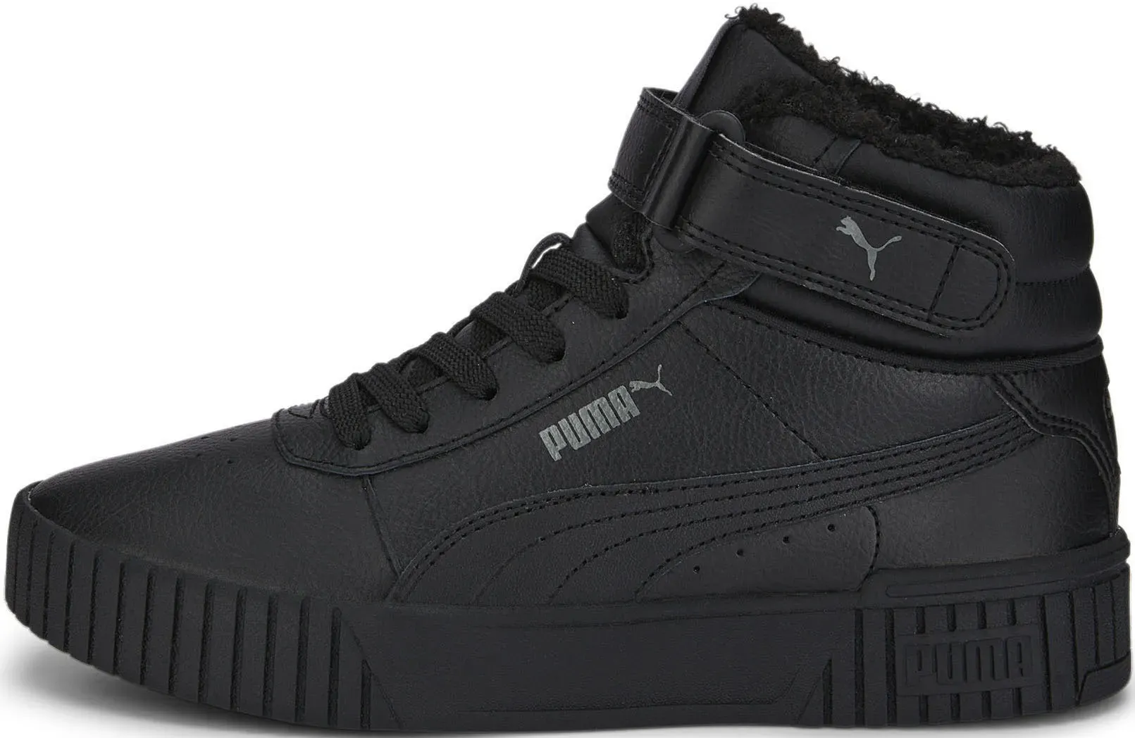 Кроссовки PUMA "CARINA 2.0 MID WTR JR" с застежкой-липучкой для подростков, цвет Puma Black- Puma Black-Dark Shadow
Кроссовки PUMA "CARINA 2.0 MID WTR JR" с застежкой-липучкой для подростков, цвет Puma Black- Puma Black-Dark Shadow