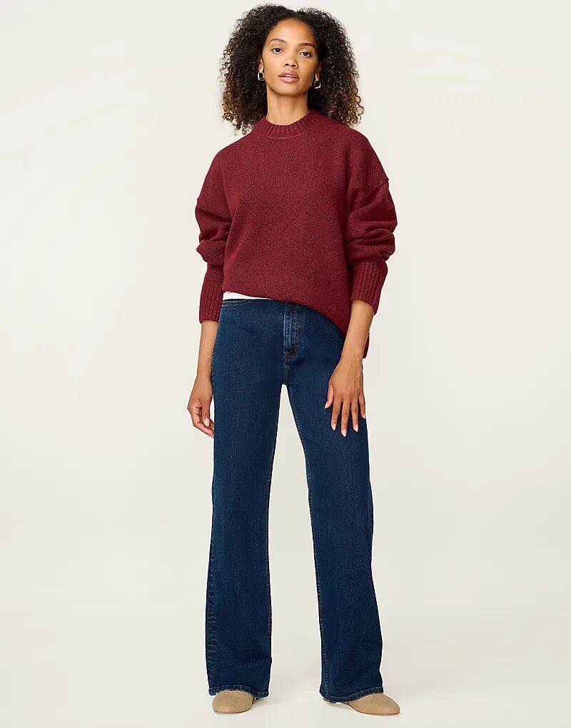 Джемпер свободного кроя с круглым вырезом Omnes Knitwear Clementine красного цвета
Джемпер свободного кроя с круглым вырезом Omnes Knitwear Clementine красного цвета