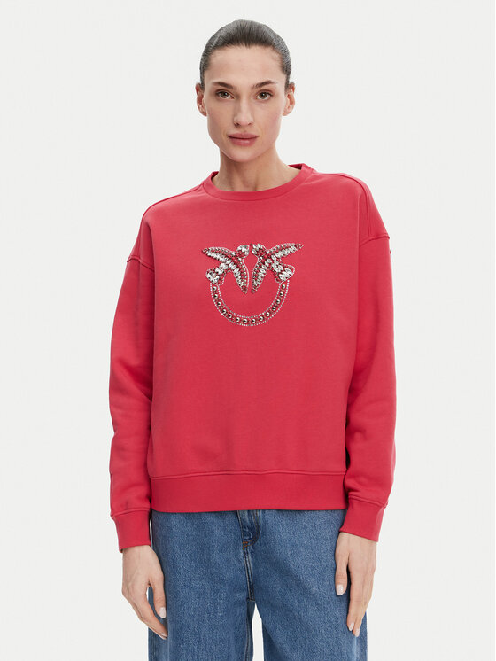 Толстовка обычного кроя Nelly 100534 A2G8 Pinko, красный
Толстовка обычного кроя Nelly 100534 A2G8 Pinko, красный