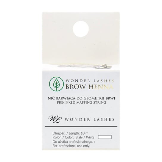 Нить для геометрии бровей, Белый, 10 м Wonder Lashes
Нить для геометрии бровей, Белый, 10 м Wonder Lashes