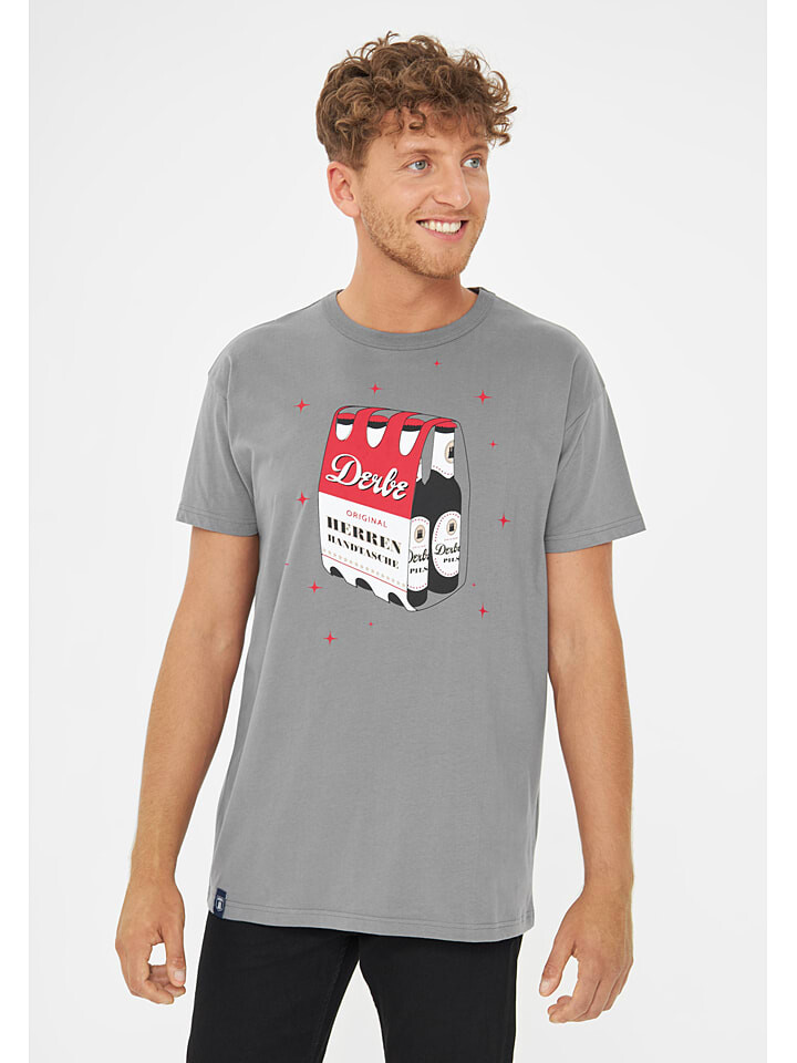 Футболка Derbe, серый 
Футболка Derbe, серый