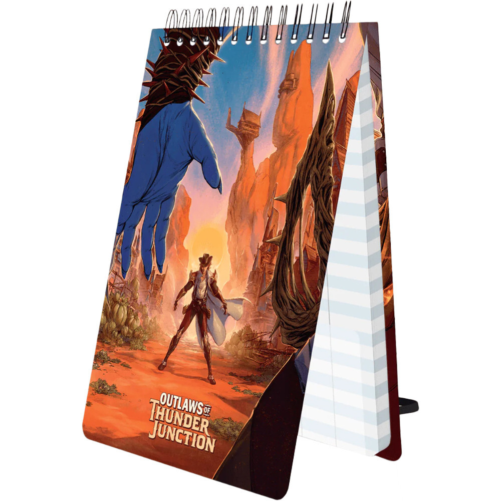 Карточная игра Ultra Pro MtG Spiral Life Pad: Outlaws of Thunder Junction (Game On! Sale)
Карточная игра Ultra Pro MtG Spiral Life Pad: Outlaws of Thunder Junction (Game On! Sale)