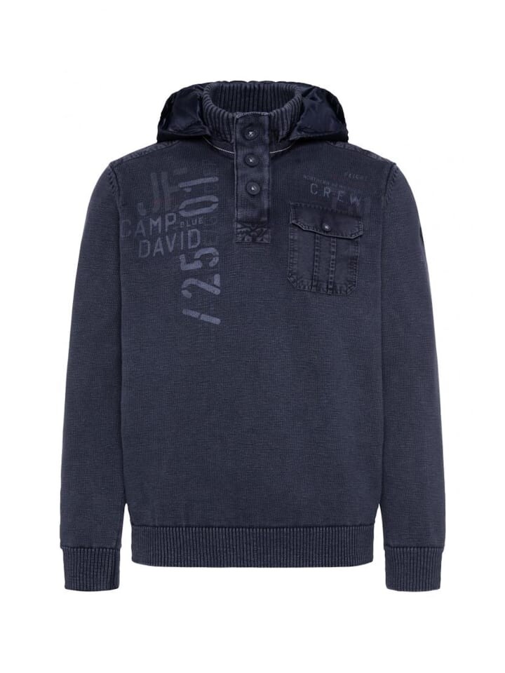 Пуловер CAMP DAVID, синий
Пуловер CAMP DAVID, синий