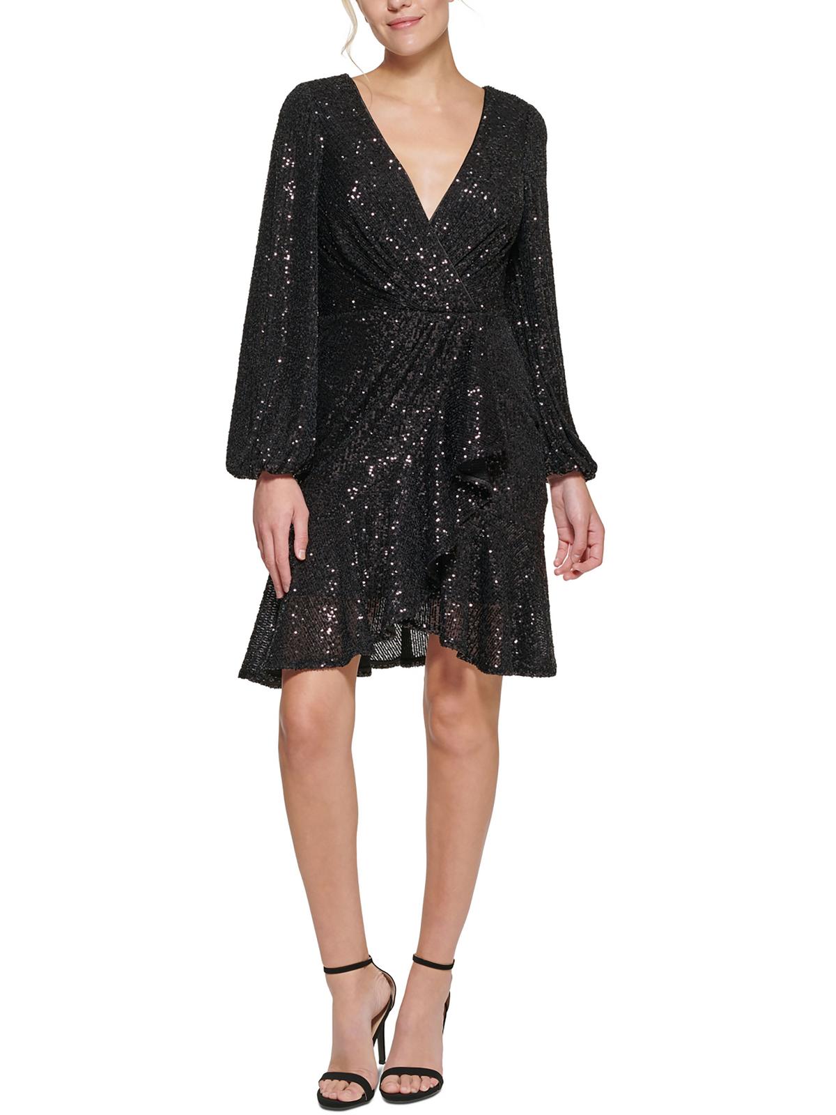 Женское сетчатое платье с пайетками и расклешенным кроем Eliza J, черный
Женское сетчатое платье с пайетками и расклешенным кроем Eliza J, черный