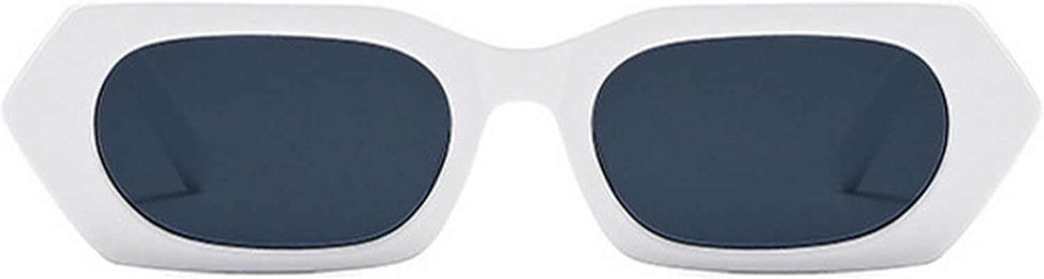 Солнцезащитные очки в винтажной оправе неправильной квадратной формы, маленькие, для женщин и мужчин, роскошные солнцезащитные очки с заклепками, популярные в стиле панк для активного отдыха mincl, White Gray
Солнцезащитные очки в винтажной оправе неправильной квадратной формы, маленькие, для женщин и мужчин, роскошные солнцезащитные очки с заклепками, популярные в стиле панк для активного отдыха mincl, White Gray