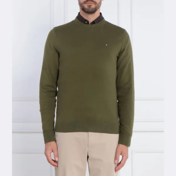 Свитер обычного кроя с добавлением кашемира Tommy Hilfiger, зеленый
Свитер обычного кроя с добавлением кашемира Tommy Hilfiger, зеленый