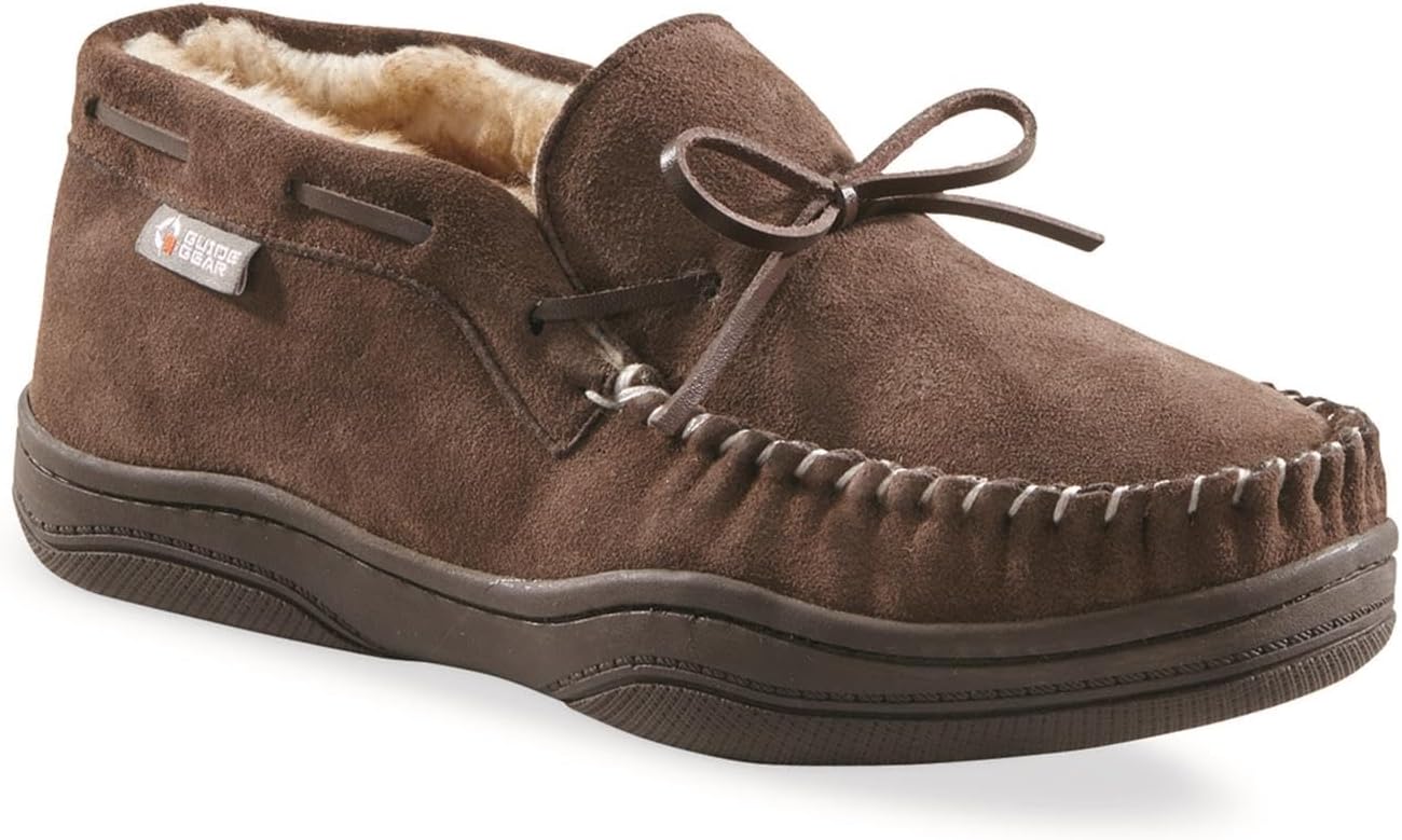 Мужские мокасины-тапочки Guide Gear из замши, стиль Чакка, для дома и улицы, Rootbeer
Мужские мокасины-тапочки Guide Gear из замши, стиль Чакка, для дома и улицы, Rootbeer