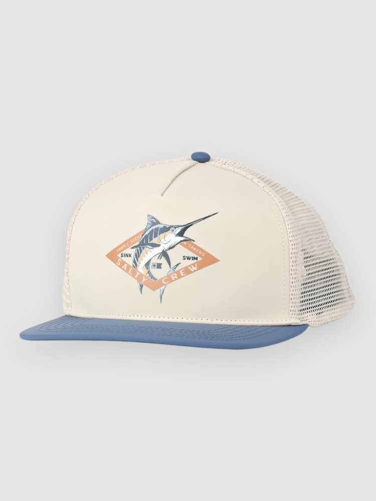 Бейсболка Salty Crew Diamond Marlin Trucker Cap, oyster/slate
Бейсболка Salty Crew Diamond Marlin Trucker Cap, oyster/slate