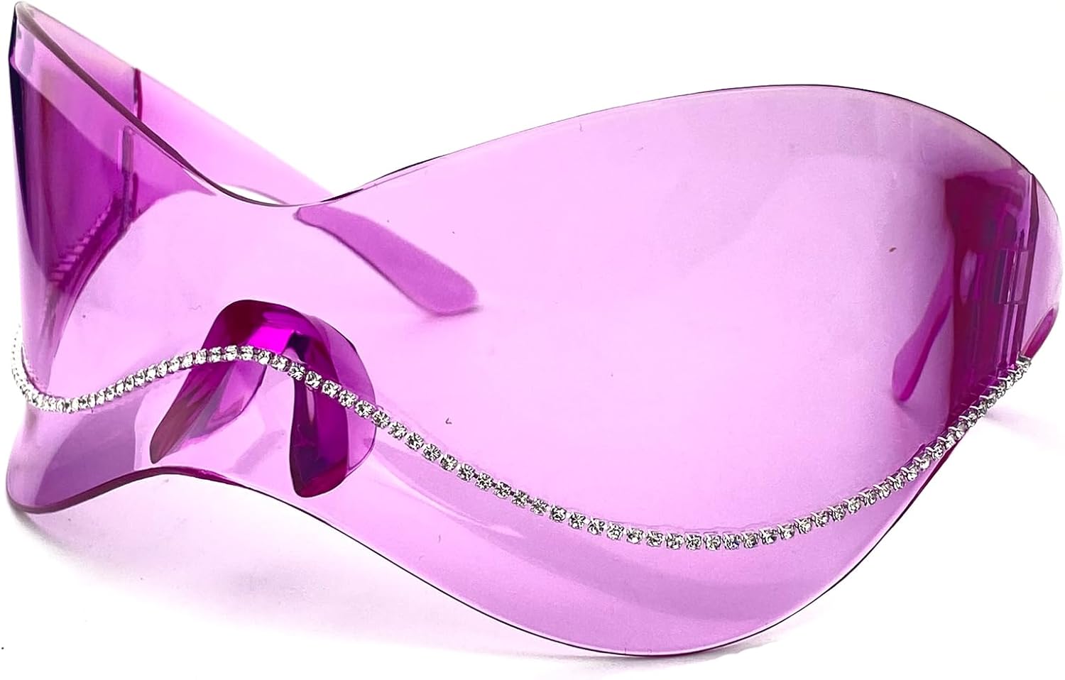 Сверкающие солнцезащитные очки со стразами для женщин, модные очки в стиле Y2k с бриллиантами, стильные солнцезащитные очки 2000-х годов, аксессуары Y2k для женщин mincl, Purple
Сверкающие солнцезащитные очки со стразами для женщин, модные очки в стиле Y2k с бриллиантами, стильные солнцезащитные очки 2000-х годов, аксессуары Y2k для женщин mincl, Purple
