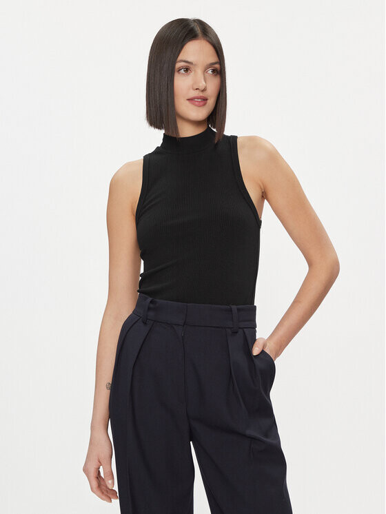 Топ приталенного кроя Tommy Hilfiger, черный
Топ приталенного кроя Tommy Hilfiger, черный