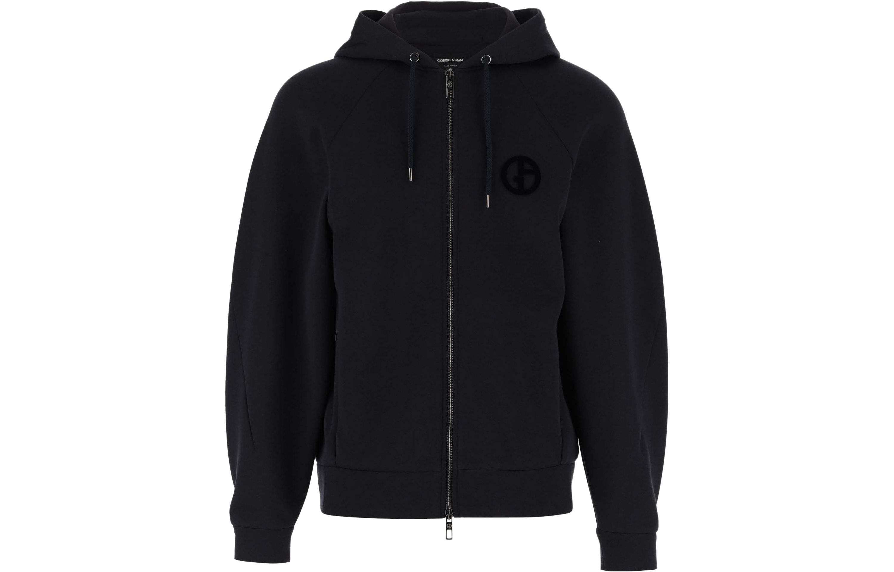 Толстовка с молнией и вышитым логотипом GIORGIO ARMANI, тёмно-серый
Толстовка с молнией и вышитым логотипом GIORGIO ARMANI, тёмно-серый