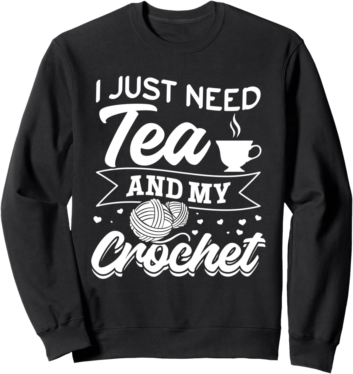Толстовка для любительницы вязания крючком: чай и все необходимое для вязания крючком Crocheting Crocheter Crochet Lover, черный
Толстовка для любительницы вязания крючком: чай и все необходимое для вязания крючком Crocheting Crocheter Crochet Lover, черный