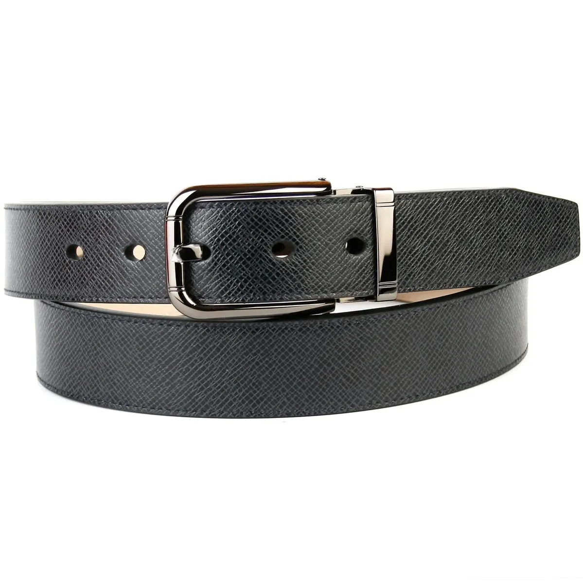 Кожаный ремень Anthoni Crown со слегка узорчатым рисунком, черный
Кожаный ремень Anthoni Crown со слегка узорчатым рисунком, черный