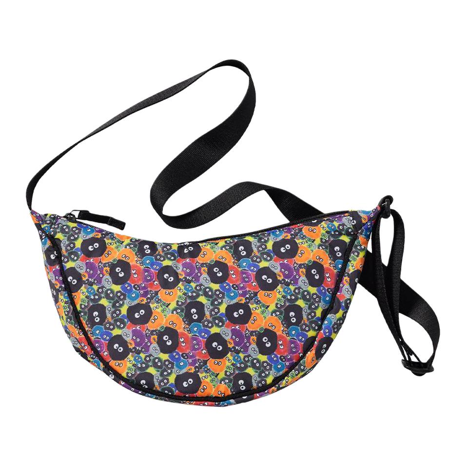 Сумка через плечо Studio Ghibli Co из полиэстера Унисекс Ярко-оранжевая UNIQLO 
Сумка через плечо Studio Ghibli Co из полиэстера Унисекс Ярко-оранжевая UNIQLO