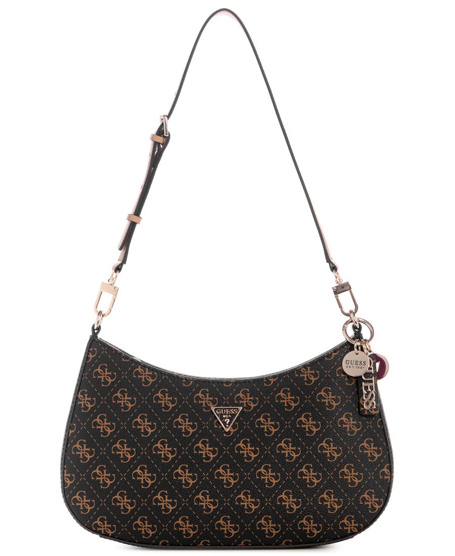 Сумка через плечо Noelle II Top Zip Small GUESS, Brown Logo
Сумка через плечо Noelle II Top Zip Small GUESS, Brown Logo