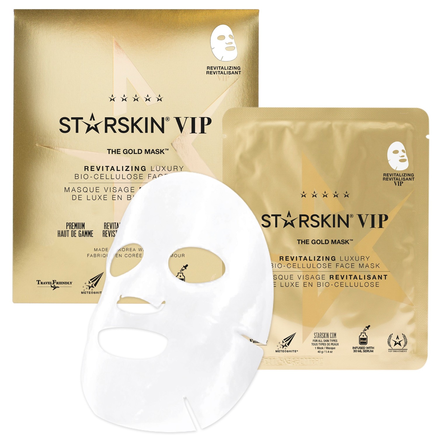 Маска для лица the gold mask Starskin, объем 30 мл
Маска для лица the gold mask Starskin, объем 30 мл