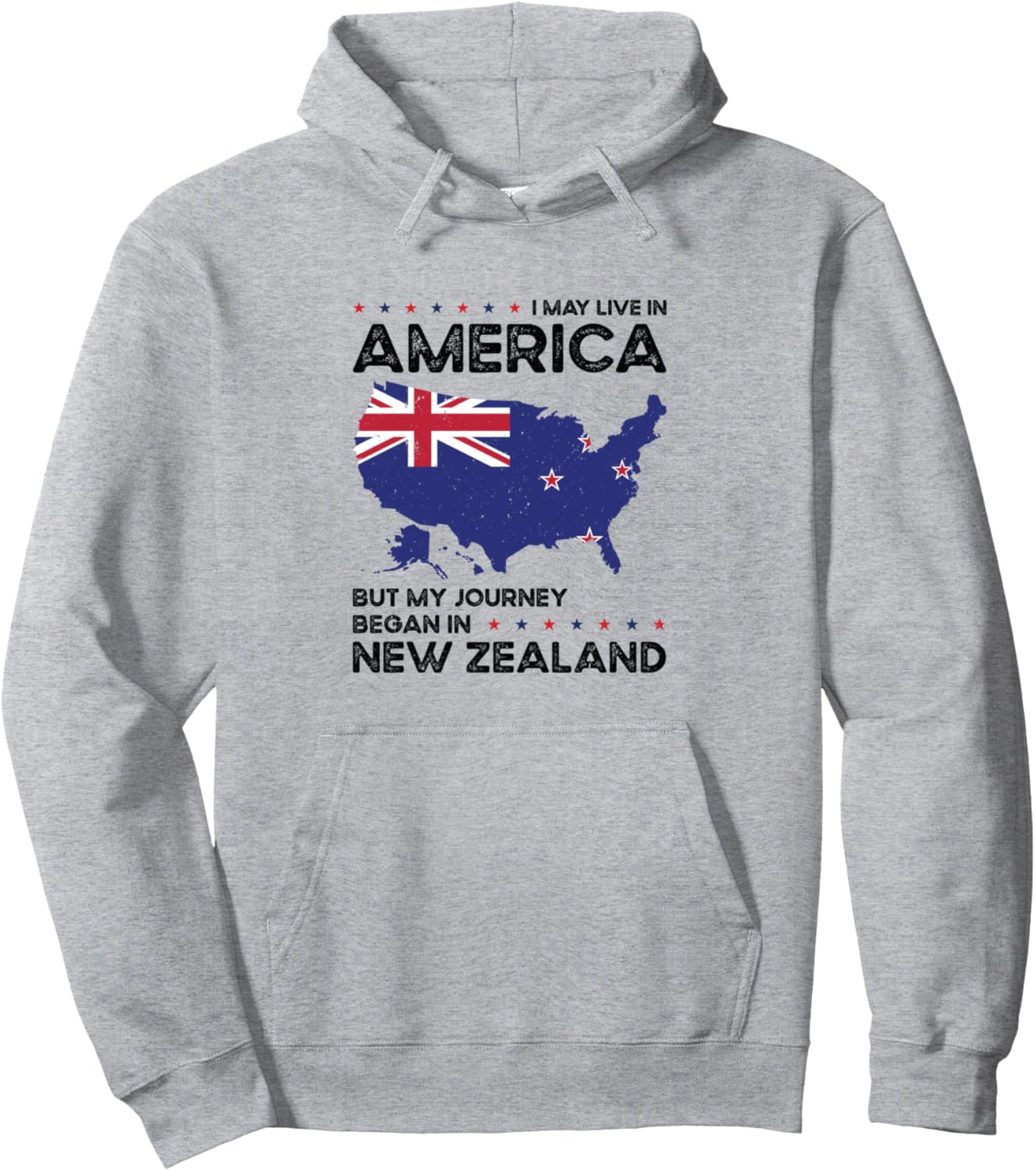 Толстовка с изображением американского флага Новой Зеландии Live In America My Journey Began In New Zealand, серый
Толстовка с изображением американского флага Новой Зеландии Live In America My Journey Began In New Zealand, серый