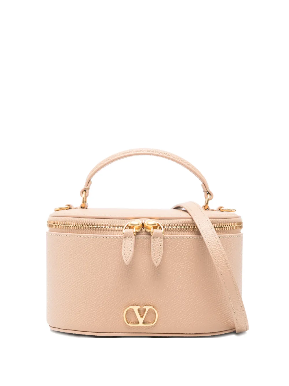 Сумка-тоут с логотипом на молнии Valentino Garavani, бежевый
Сумка-тоут с логотипом на молнии Valentino Garavani, бежевый