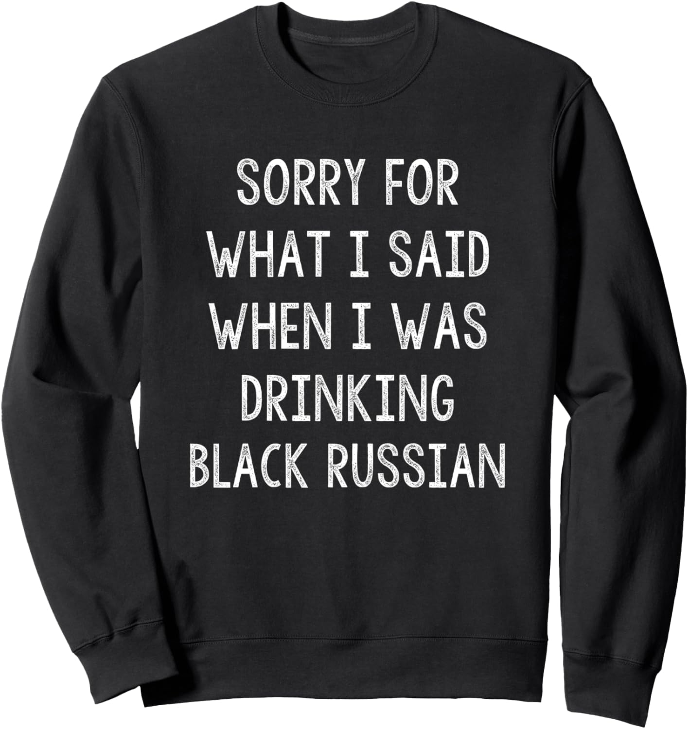 Извините за то, что я сказал, когда пил. Толстовка Черный русский Sorry For What I Said While Adult Humoring Co.
Извините за то, что я сказал, когда пил. Толстовка Черный русский Sorry For What I Said While Adult Humoring Co.