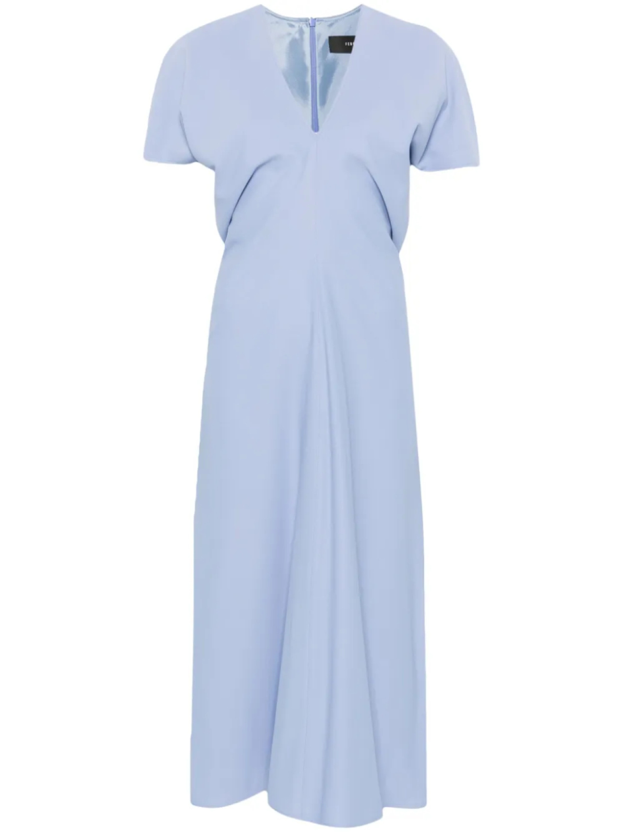 Federica Tosi платье миди с V-образным вырезом, синий
Federica Tosi платье миди с V-образным вырезом, синий