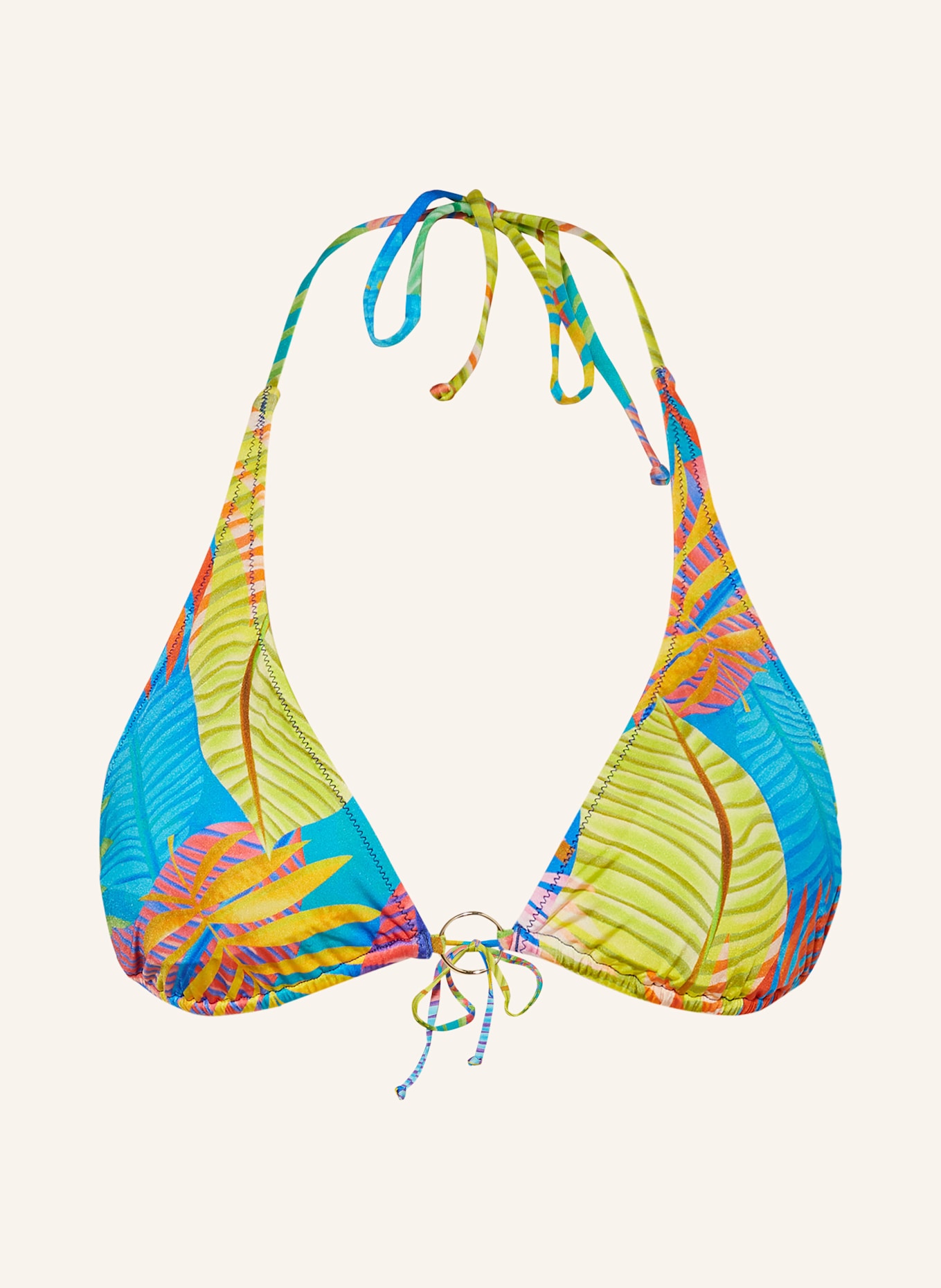 Треугольный верх бикини Mrs & Hugs, мультиколор
Треугольный верх бикини Mrs & Hugs, мультиколор