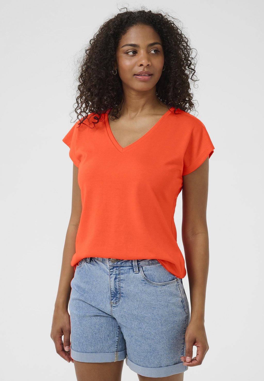 Базовая футболка KALISE Kaffe, оранжевый
Базовая футболка KALISE Kaffe, оранжевый