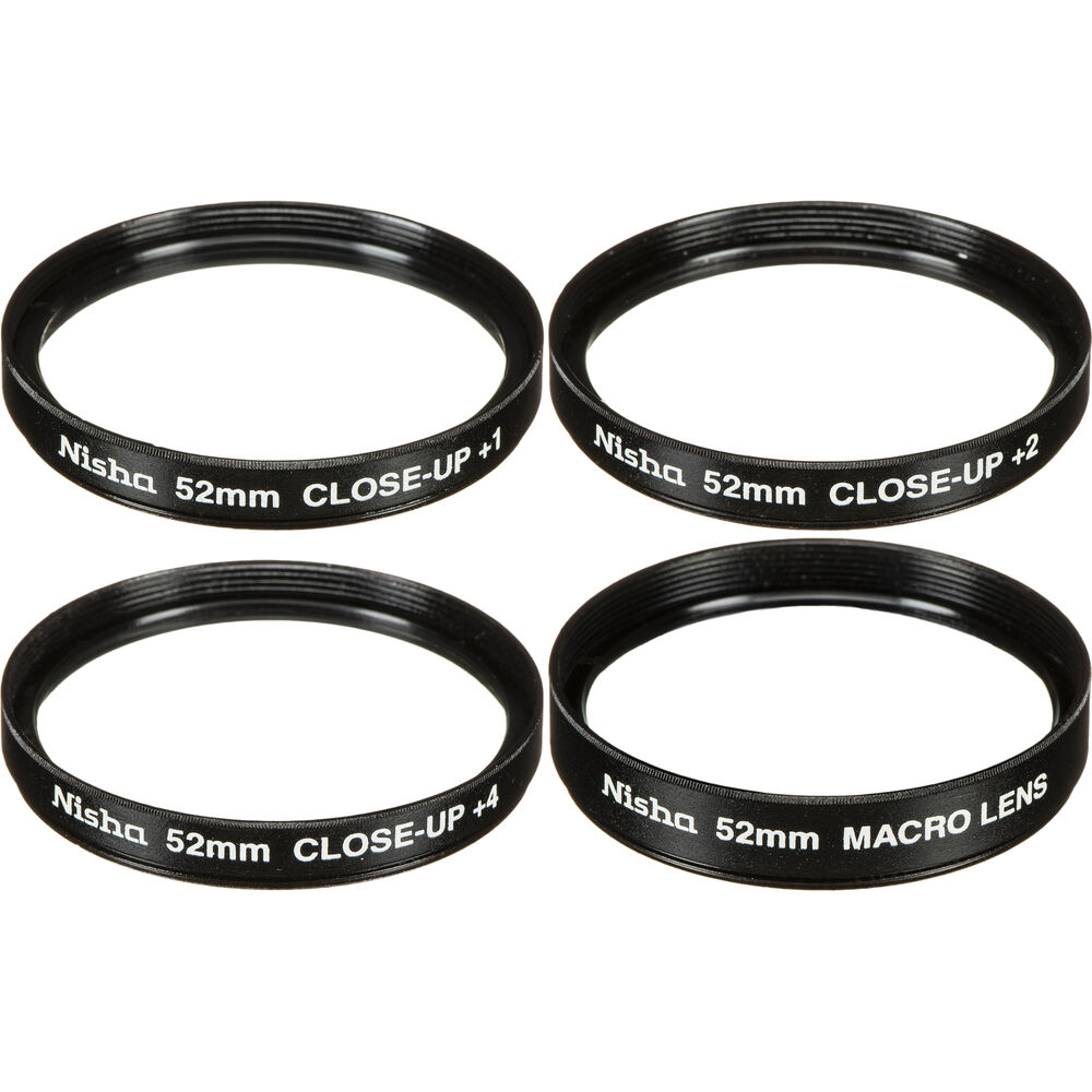 Фильтр Nisha 52mm Close-Up Lens Set (+1, +2, +4, Macro) CU4-52
Фильтр Nisha 52mm Close-Up Lens Set (+1, +2, +4, Macro) CU4-52