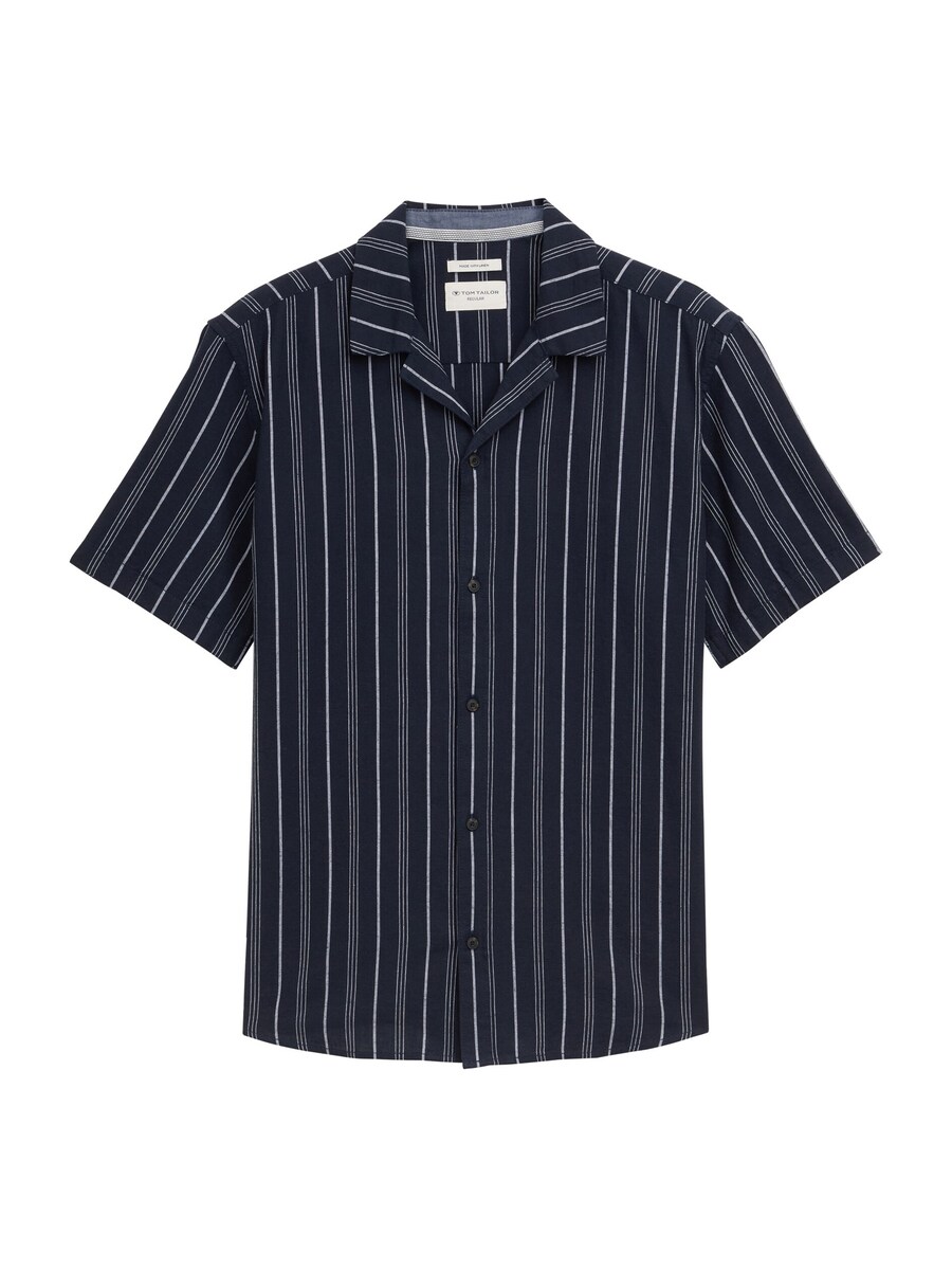 Рубашка на пуговицах классического кроя TOM TAILOR, темно-синий
Рубашка на пуговицах классического кроя TOM TAILOR, темно-синий