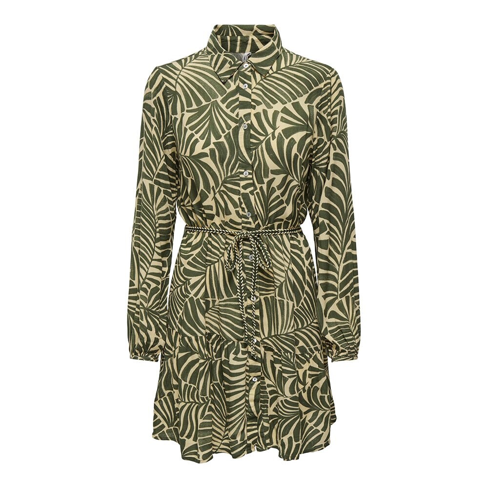 Платье с длинным рукавом Only Chiara, зеленый
Платье с длинным рукавом Only Chiara, зеленый