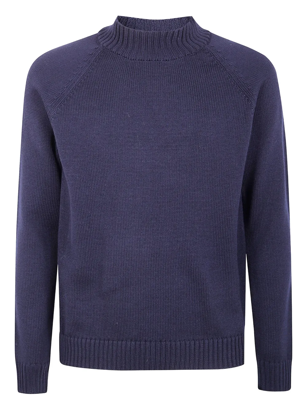 Свитер с круглым вырезом и рукавами реглан Zanone, синий
Свитер с круглым вырезом и рукавами реглан Zanone, синий