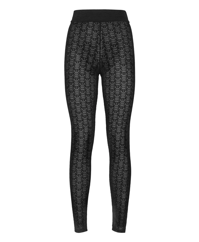 Леггинсы из тюля с монограммой Philipp Plein, черный
Леггинсы из тюля с монограммой Philipp Plein, черный