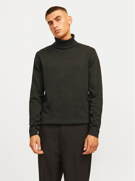 Свитер с высоким воротником обычного кроя Jack&Jones, зеленый
Свитер с высоким воротником обычного кроя Jack&Jones, зеленый