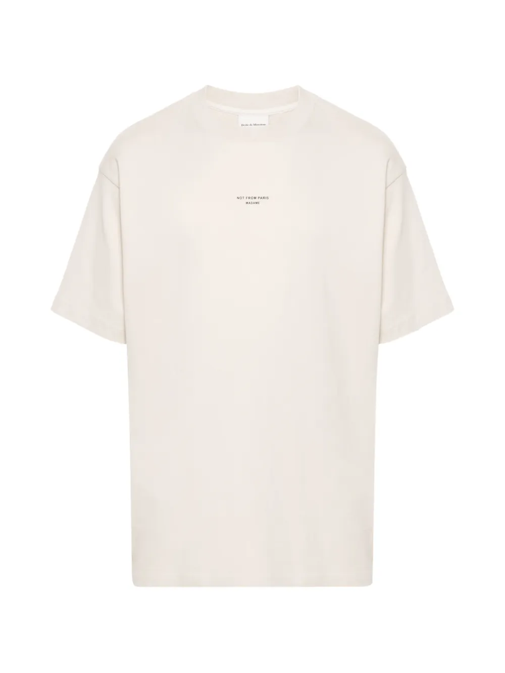 Футболка с короткими рукавами Drole De Monsieur, бежевый
Футболка с короткими рукавами Drole De Monsieur, бежевый