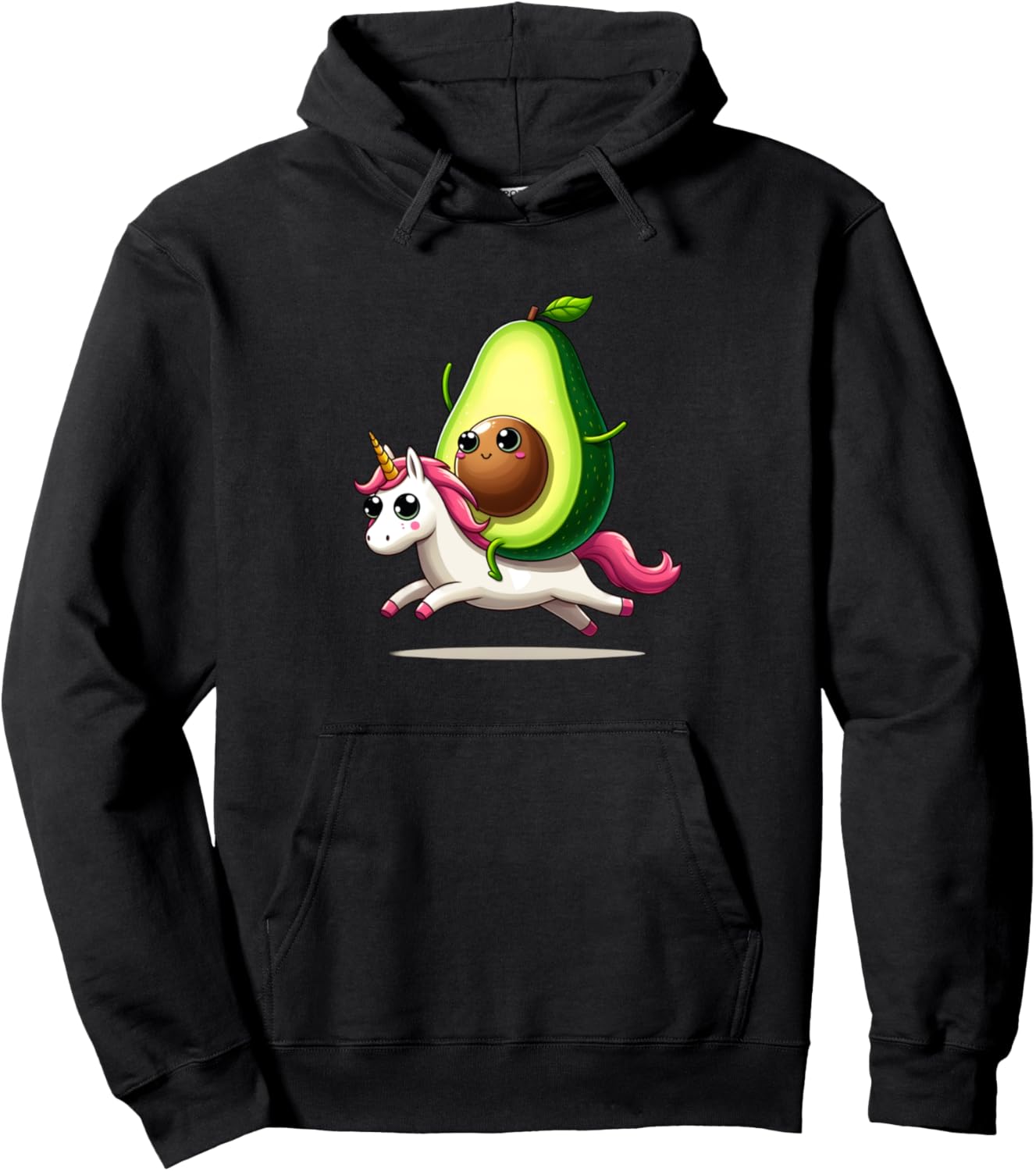 Худи с изображением единорога, верхом на авокадо Avocado Unicorn Collection, черный
Худи с изображением единорога, верхом на авокадо Avocado Unicorn Collection, черный
