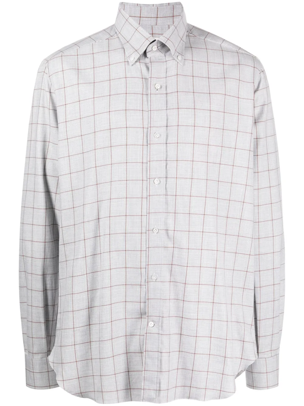 Рубашка в клетку Luciano Barbera, серый
Рубашка в клетку Luciano Barbera, серый