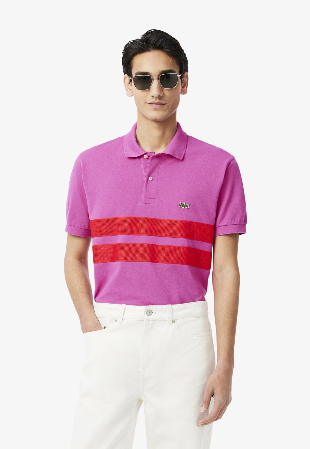 Рубашка поло KORTE MOUW Lacoste, розовый
Рубашка поло KORTE MOUW Lacoste, розовый