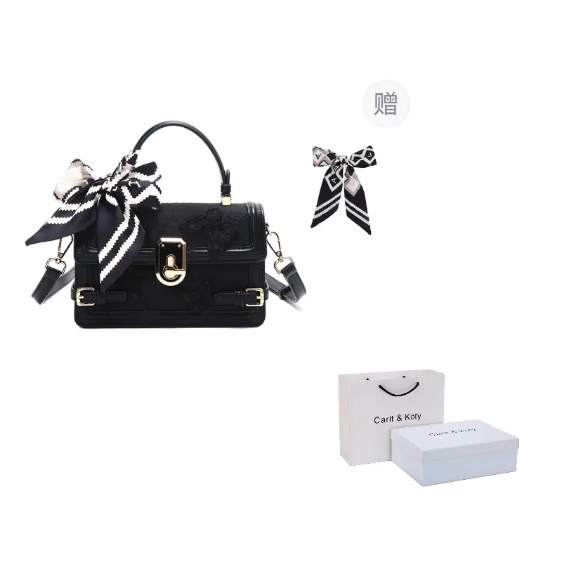 Carit&Koty Полиуретановая женская сумка через плечо, Black
Carit&Koty Полиуретановая женская сумка через плечо, Black