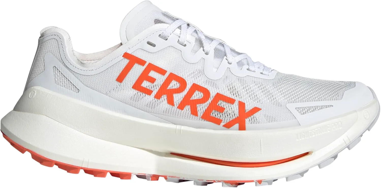 Мужские трейловые кроссовки Adidas Terrex Agravic Speed Ultra, белый/оранжевый/серый
Мужские трейловые кроссовки Adidas Terrex Agravic Speed Ultra, белый/оранжевый/серый