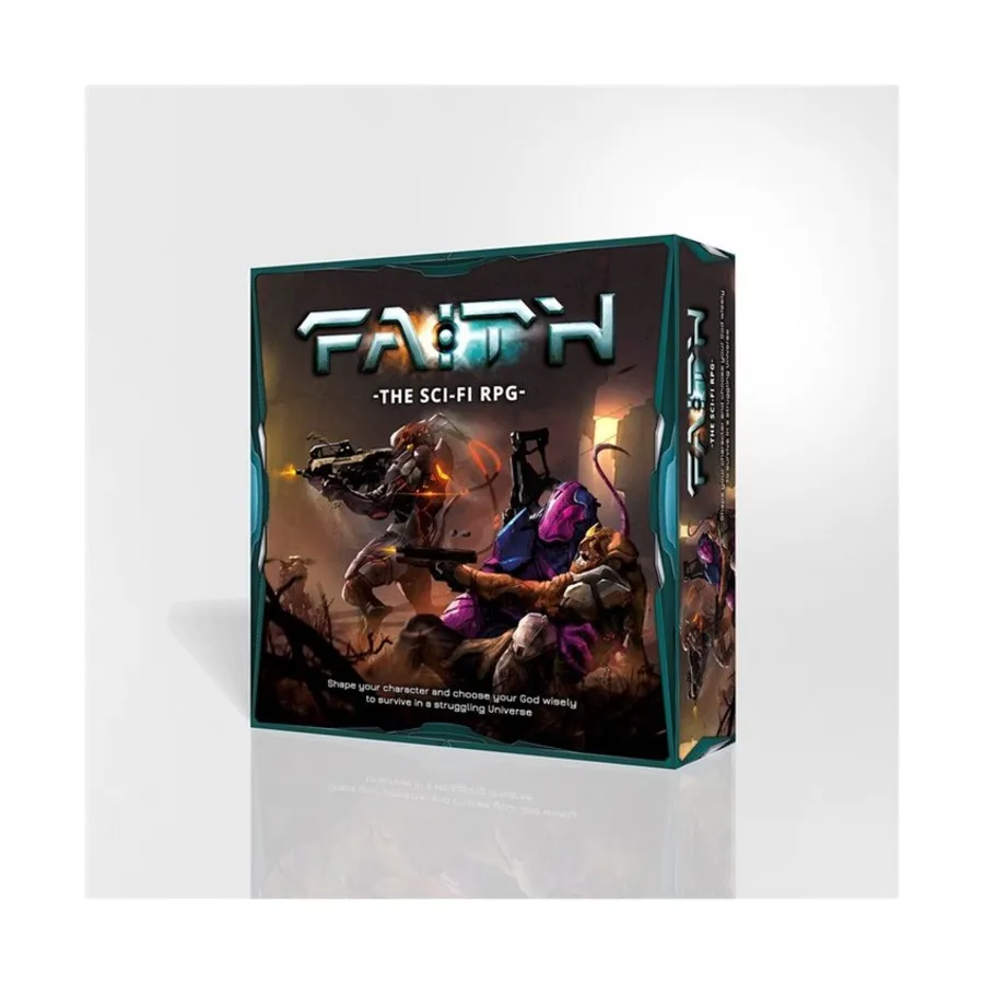 Бокс-сет Faith - The Sci-Fi RPG, Faith - The Sci-Fi Role Playing Games
Бокс-сет Faith - The Sci-Fi RPG, Faith - The Sci-Fi Role Playing Games
