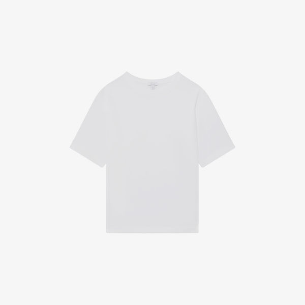 Футболка хлопковая Reiss Tate с коротким рукавом, белый
Футболка хлопковая Reiss Tate с коротким рукавом, белый