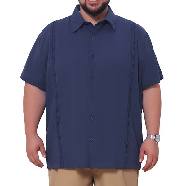 Мужская летняя рубашка с коротким рукавом для отдыха на пляже Inspire Chic, Dark Blue
Мужская летняя рубашка с коротким рукавом для отдыха на пляже Inspire Chic, Dark Blue