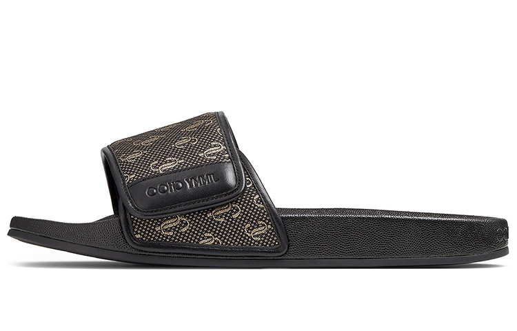 Jimmy Choo Мужские сандалии Quiet Slide, черные
Jimmy Choo Мужские сандалии Quiet Slide, черные