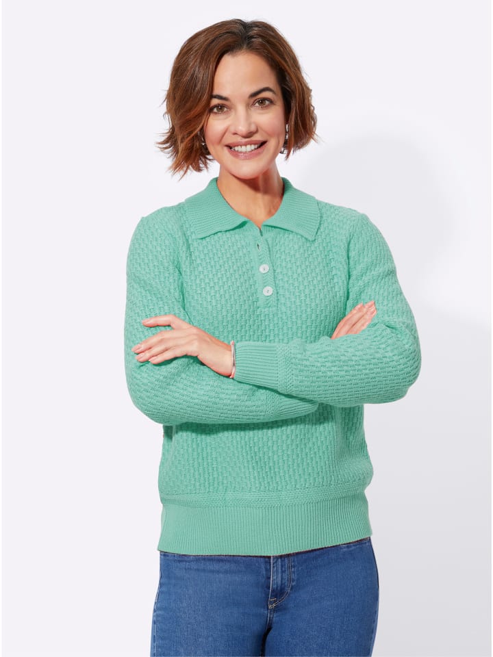 бирюзовый свитер-поло WITT WEIDEN
бирюзовый свитер-поло WITT WEIDEN