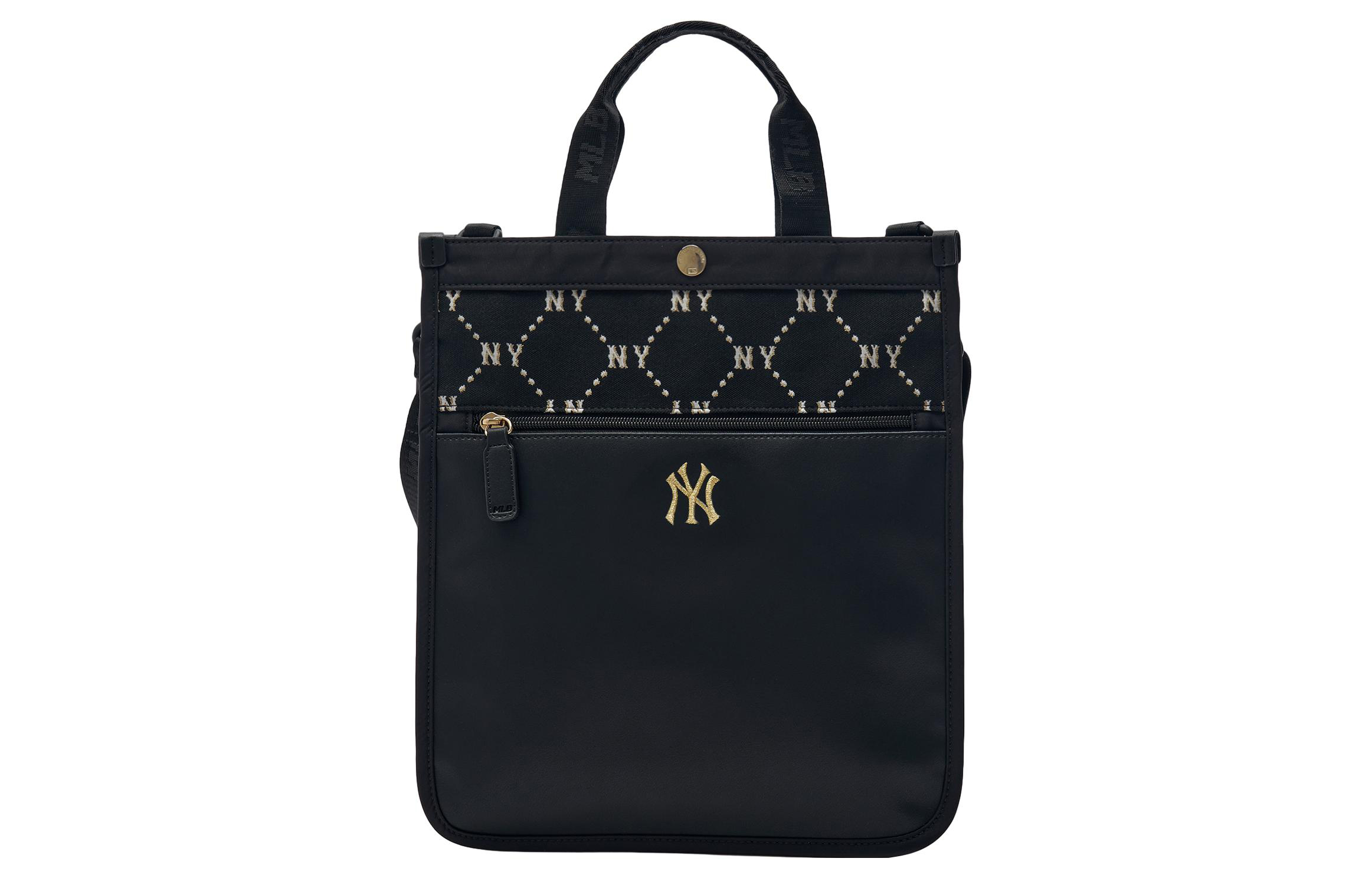 Хлопковая сумка через плечо, повседневная женская черная MLB
Хлопковая сумка через плечо, повседневная женская черная MLB