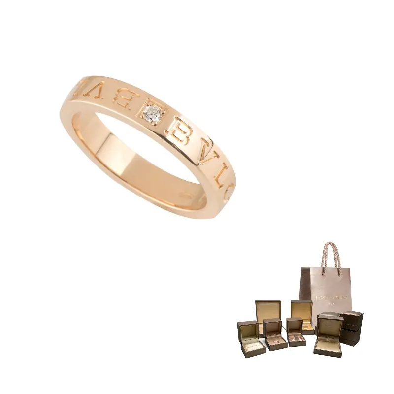 BVLGARI 10s 18K розовое золото кольцо B-zero с бриллиантами
BVLGARI 10s 18K розовое золото кольцо B-zero с бриллиантами