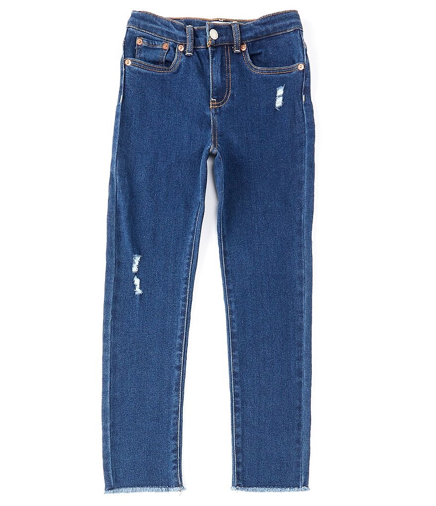 Джинсы прямого кроя с высокой посадкой Levi's для больших девочек 7–16 лет, синий
Джинсы прямого кроя с высокой посадкой Levi's для больших девочек 7–16 лет, синий