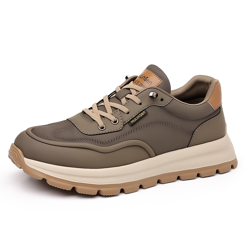 Mulinsen Антискользящие износостойкие дышащие легкие мужские повседневные низкие кеды цвета хаки, цвет Khaki
Mulinsen Антискользящие износостойкие дышащие легкие мужские повседневные низкие кеды цвета хаки, цвет Khaki