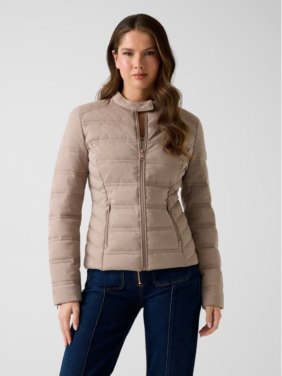 Демисезонная куртка classic fit W6RL02 WJ492 Guess, бежевый
Демисезонная куртка classic fit W6RL02 WJ492 Guess, бежевый
