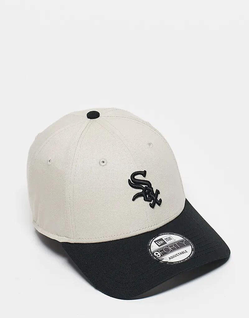 Кепка New Era Chicago White Sox 9forty с контрастным козырьком в черно-белом цвете
Кепка New Era Chicago White Sox 9forty с контрастным козырьком в черно-белом цвете